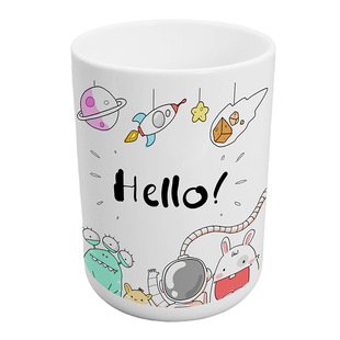 �S�ҟ��Dӡ��ͯ����ֱ��ˮ��12oz�豭�հ�ֱͲӡ�D��diy logo��Ƭ