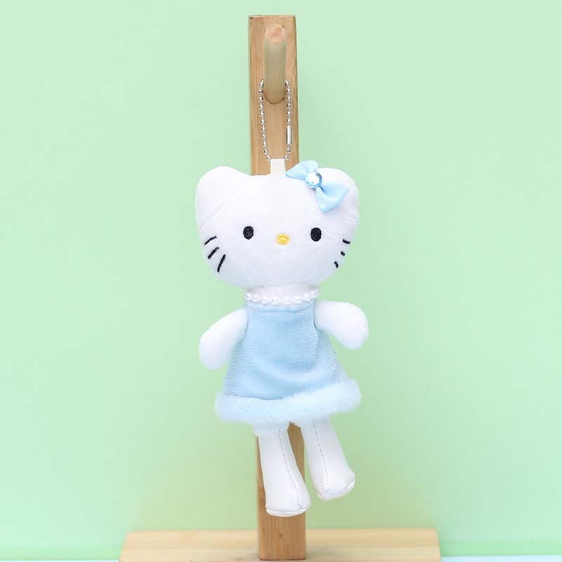 新しい子猫キーホルダー、かわいいぬいぐるみ、長い脚のKT猫人形、漫画のドールマシン人形、卸売|undefined