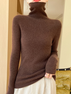 (Cross-border trading), base body-friendly demi-season long-sleeve, winter sweater, high collar, with sleeve
