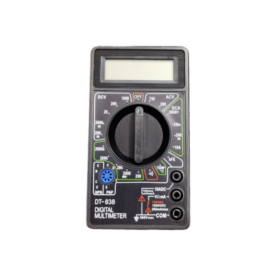 DT838 數字萬用表 可測溫度 電流檔保護 全保護設計