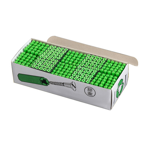 Plastic Expansion Tubing Green New Material Integrated Expansion Tube Wall Plug Blue Rubber Plug Rubber Pellets Bulk Expansion Plug