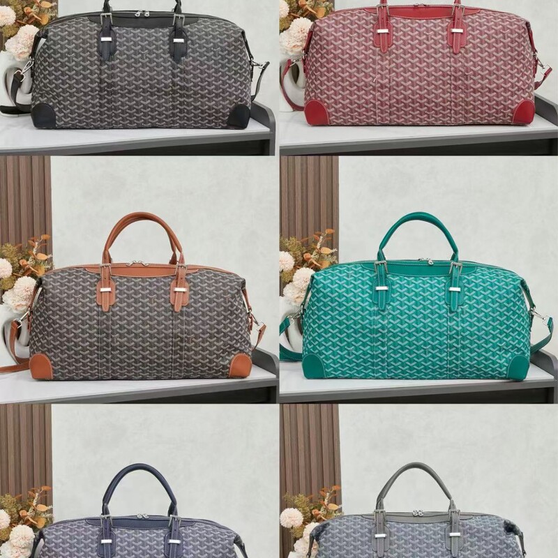 Dog Tooth Large Capacity Gym Bag Travel Bag Airport Bag Airport Crossbody Bag Luggage Bag Same Style as on Xiaohongshu and Douyin