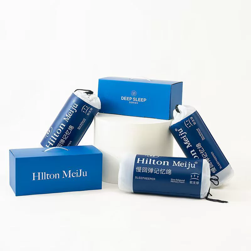 Подушка Hilton Mercure Deep Sleep Pro с эффектом медленного возвращения и памятью формы для улучшения сна, защита шеи, одиночная подушка, сердцевина подушки, подарок