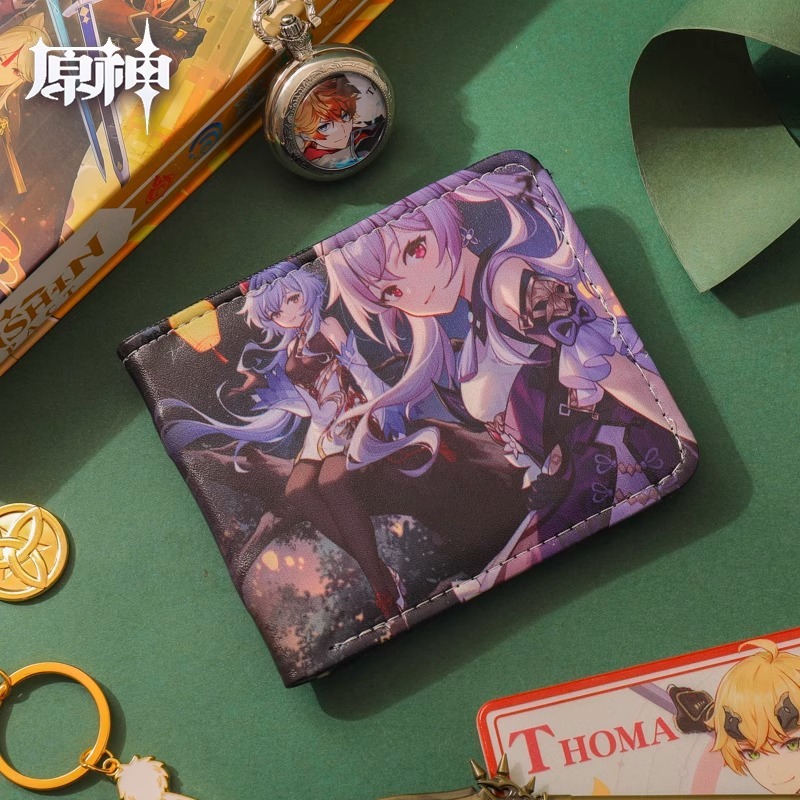 クロスボーダー速売通二つ折り財布男子女子ショート財布二次元カードケース小銭入れアニメグッズ|undefined