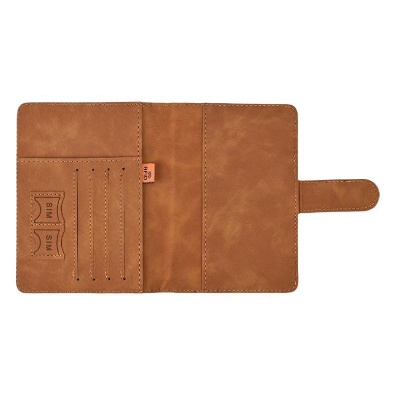 2023 Трансграничный новый антимагнитный RFID-хамус PU карта многофункциональный защитный чехол для билетов