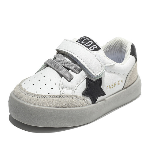 Children's sneakers, soft-soled toddler shoes, boys' white shoes, trendy spring new sports shoes, girls' casual shoes, baby shoes