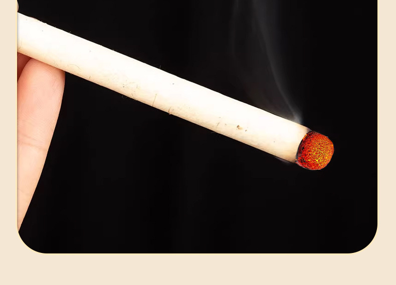 Moxa Sticks Ai Tiao 艾条 1.8x20cm 20 Pack Three Year Aged Pure Mugwort for Moxibustion quality and texture
