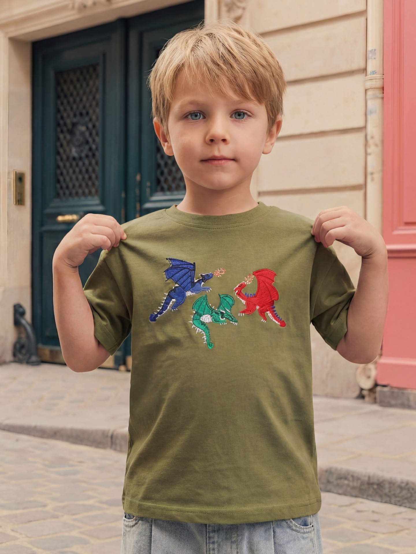 Summer short sleeve T-shirt for boys