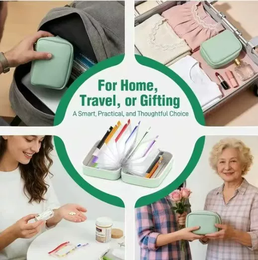 Cross-Border New Product Waterproof Pill Pouch Set Travel Leak-Proof