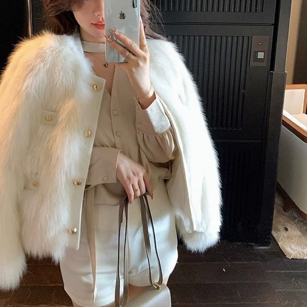 Демисезонная короткая куртка, стиль Chanel, для подростков, увеличенная толщина