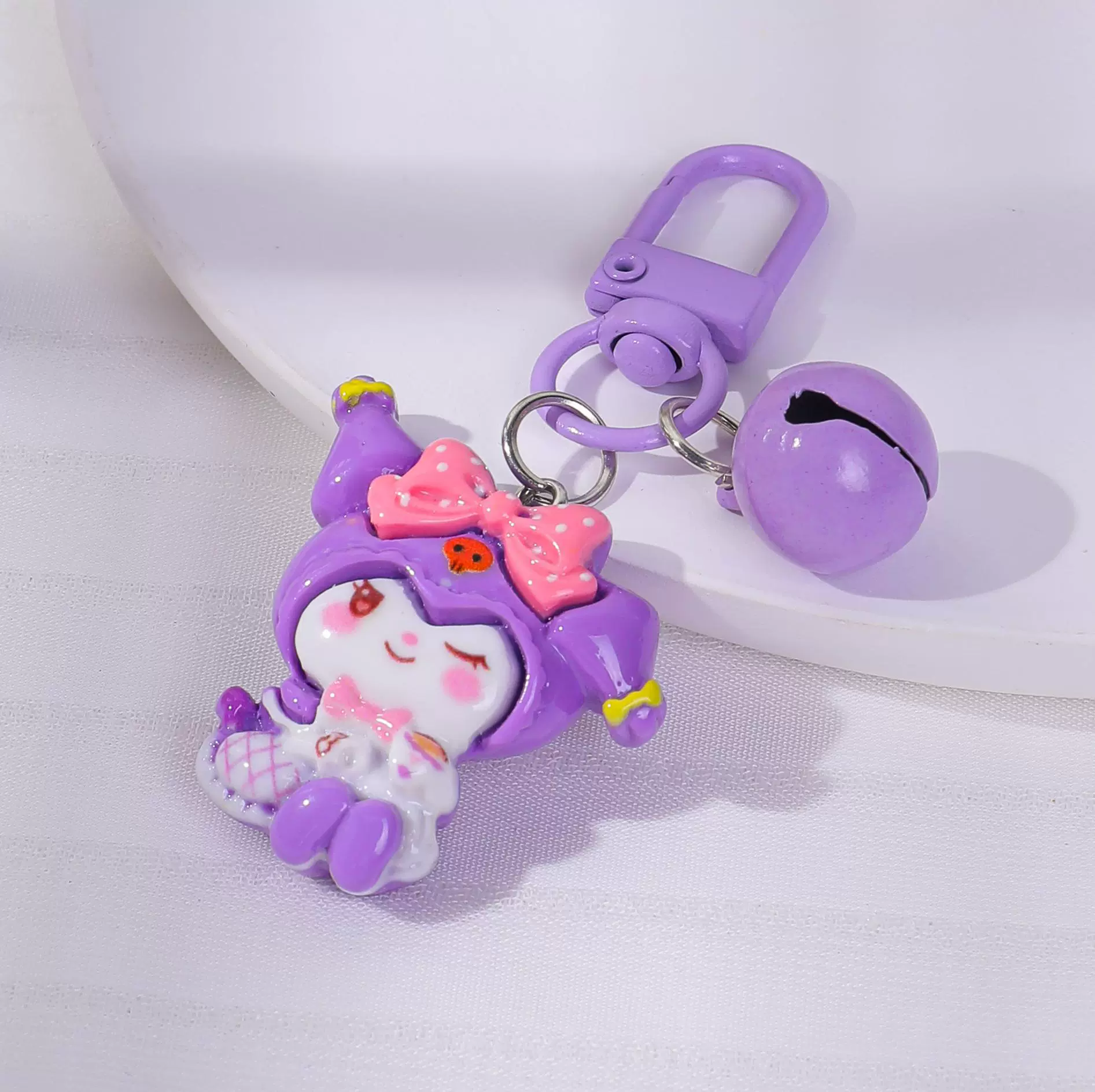 Sanrio, cartoon маленький колокольчик, милый брелок, аксессуар, подвеска, опт