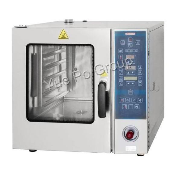利高座台式程控万用蒸烤柜(玻璃门)