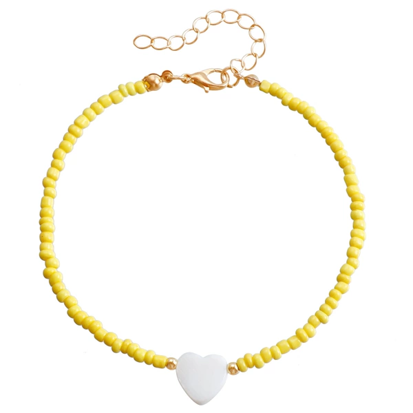 3# yellow rice beads