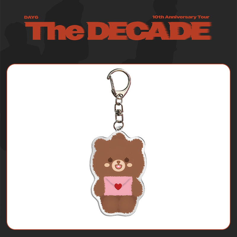 DAY6 《THE DECADE》快闪亚克力钥匙扣 挂机配饰周边|undefined