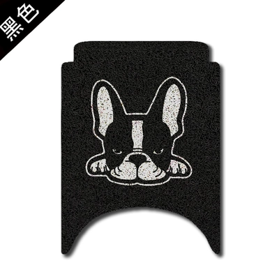 Electric vehicle foot mat | Anti-skid Silk Loop Foot - personalized-french-bulldog-pattern-foot-pads