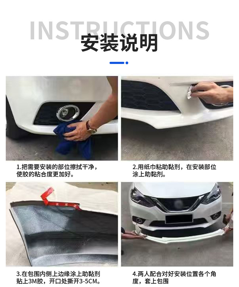 Suitable for 17-20 Honda Crv New Car Accessories Small Surround Front Lip Rear Lip Modification Spot Wholesale