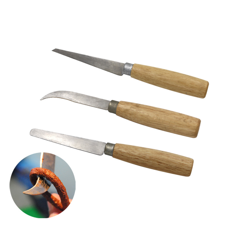 轮胎橡胶割刀 橡胶弯刀直刀  修补轮胎割刀轮胎维修工具割胶条