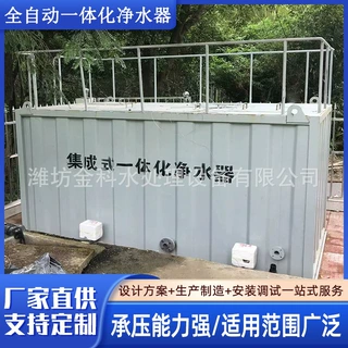 农村集中供水设备分散式农村饮用水净化设备一体化净水器厂家