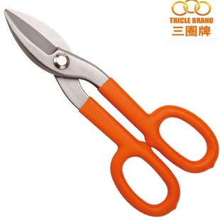 Three Circles American Iron Scissors Handle Small Circle Large Circle Square Circle 10inch 12inch