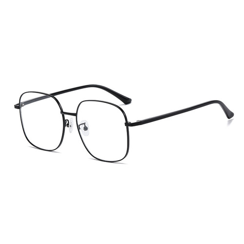 Women's stylish, high-fashion myopia glasses: student-friendly, blue-light-blocking design that flatters round faces and makes them appear slimmer—perfect for wearing with or without makeup.