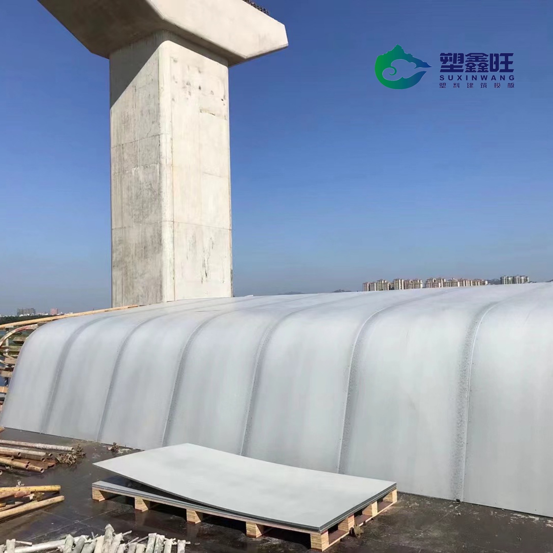 PP中空新型建筑塑料模板建材厂家直供塑料板PPPP防腐板材新型建材
