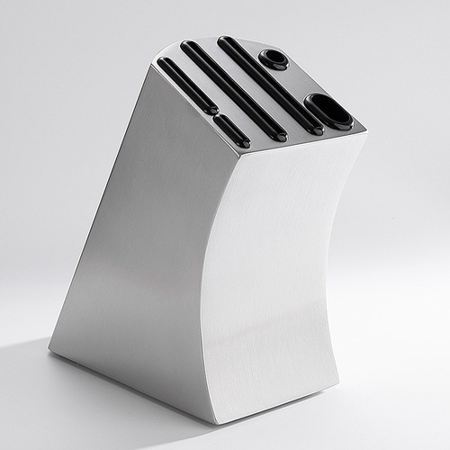 Wholesale Home Metal Stainless Steel Knife Stand Knife Holder Kitchen Stainless Steel Kitchen Knife Tool Multifunctional Storage Rack