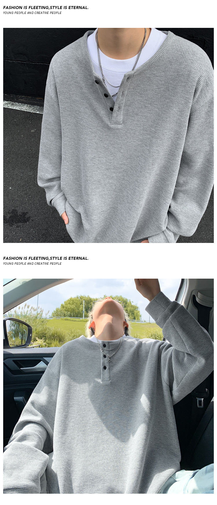 Herr henley långärmad t-shirt amerikansk stil premium kvalitet_voghion.com