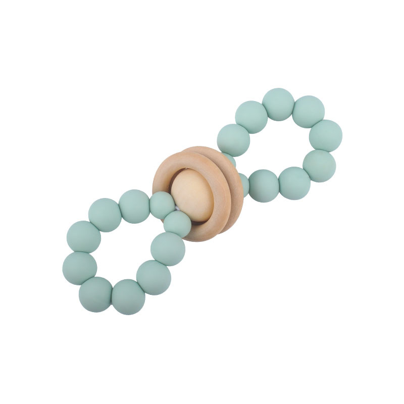 Comercio exterior nuevo en stock al por mayor bebé suministros bebé calmante silicona mordedor niños goma molar