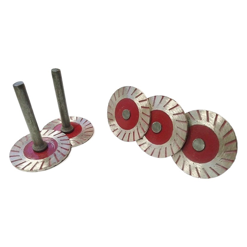 Emery corte pieza de molienda eléctrica molienda cabeza pequeña hoja de sierra Hermosa costura limpieza rebanada vidrio Jade pulido cabeza redonda cabeza de molienda