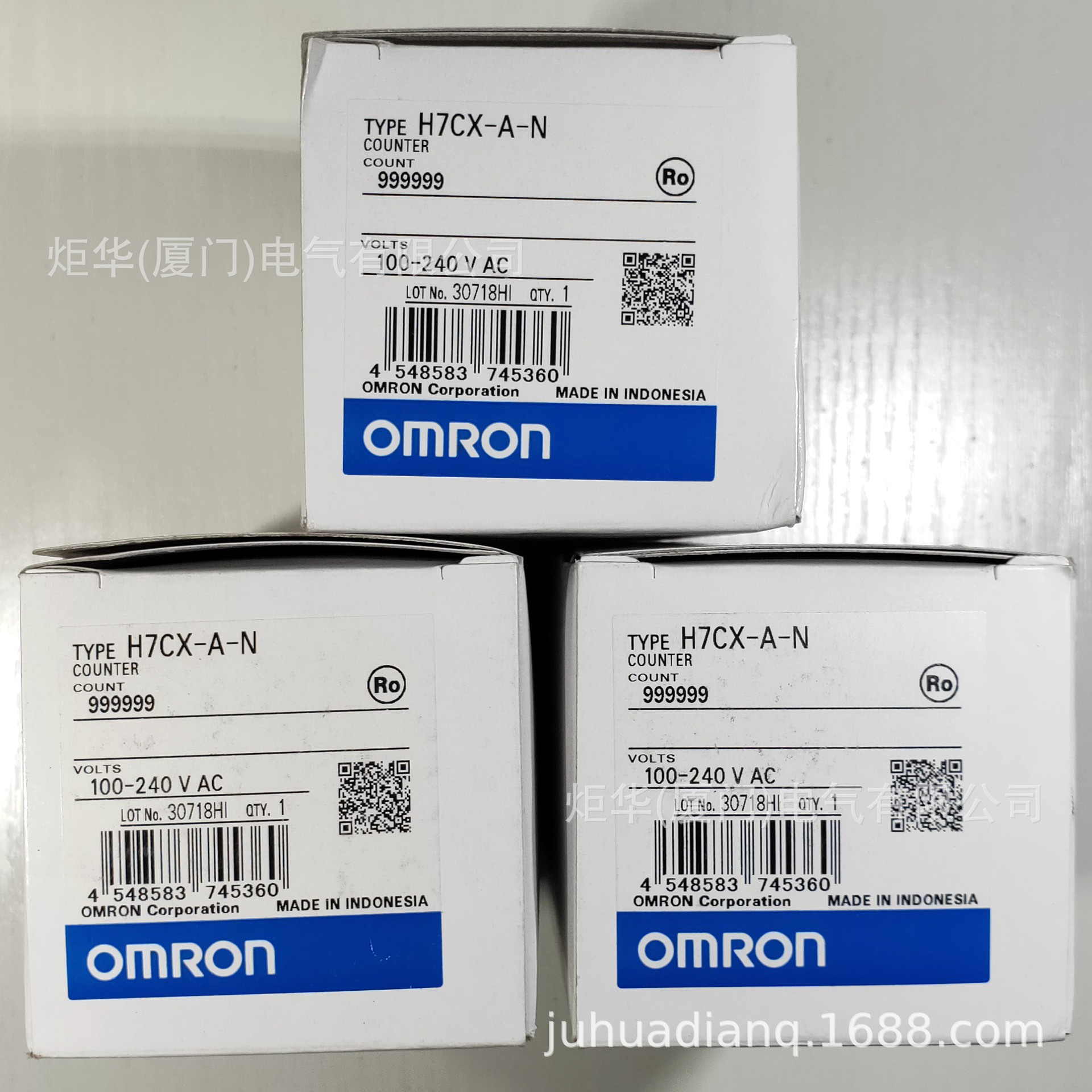 H7CX-ASD-N计时器计数器H7CX系列OMR0N全新原装未拆封质保一年