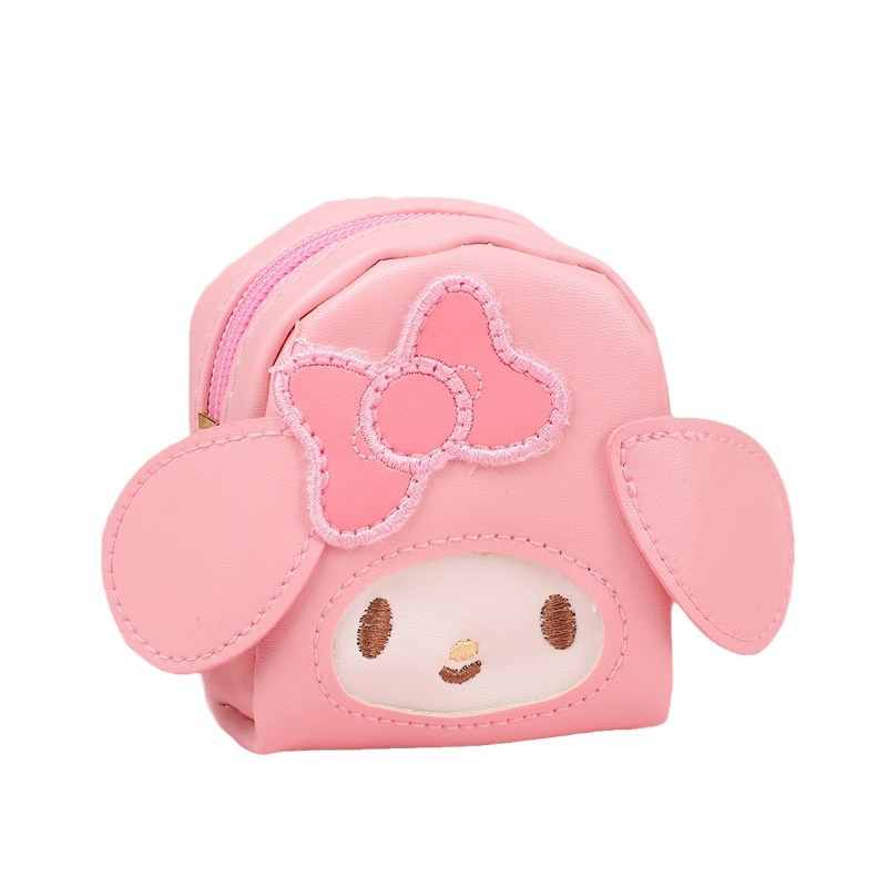 Coreano ins chica corazón de dibujos animados bolso de cambio Kuro mini bolso tipo bolsa de monedas auriculares bolsa de llaves
