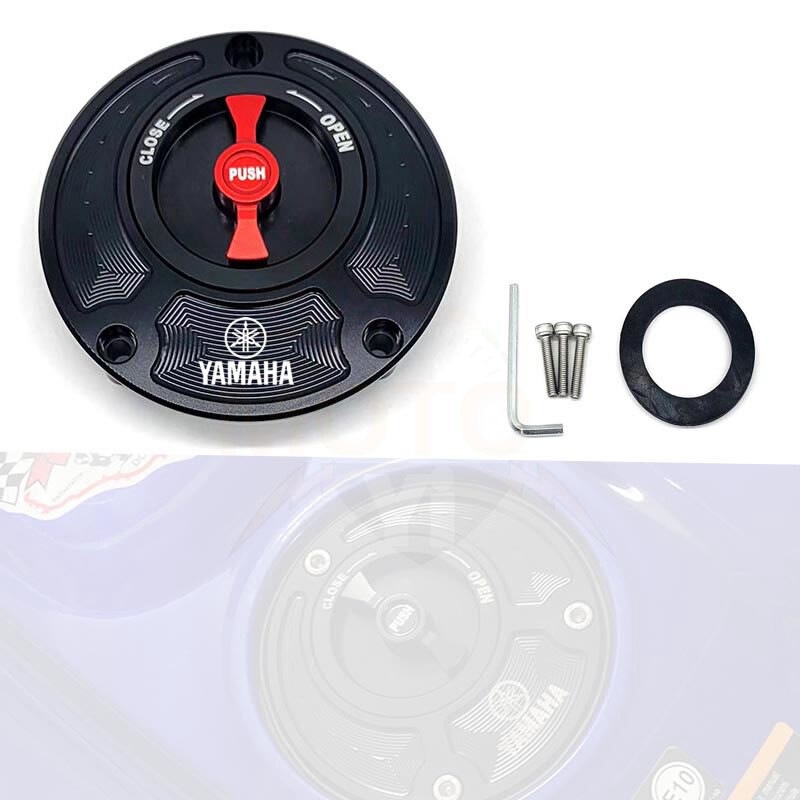 Suitable for Yamaha Yzf R1 R6 R15 R25 R3 Fz1 Fz6 Xjr1300 Modified Quick Release Fuel Tank Cap Suitable for Yamaha Yzf R1 R6 R15 R25 R3 Fz1 Fz6 Xjr1300 Modified Quick Release Fuel Tank Cap