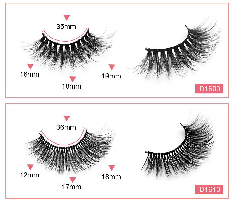 Three-dimensional Natural Thick Thickening Imitation Mink False Eyelashes display picture 6