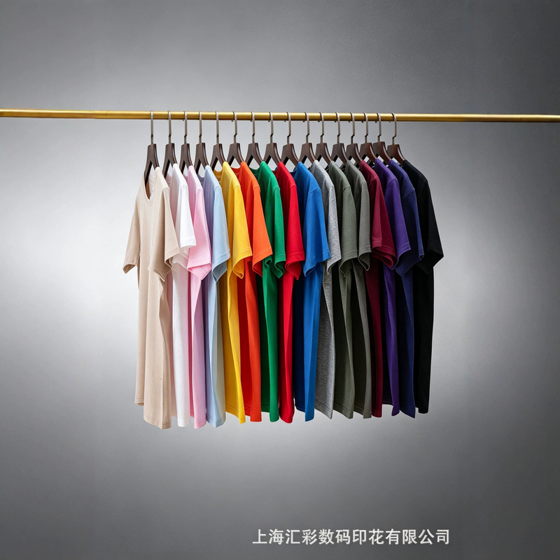 150g Men's Pure Cotton T-Shirt Ag66000 Cross-Border Solid Color Round Neck Men's Short-Sleeve Wholesale Advertising Shirt with Printed Logo