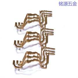 免费拿样  五金冲压件 插片开关插片铜片弹片