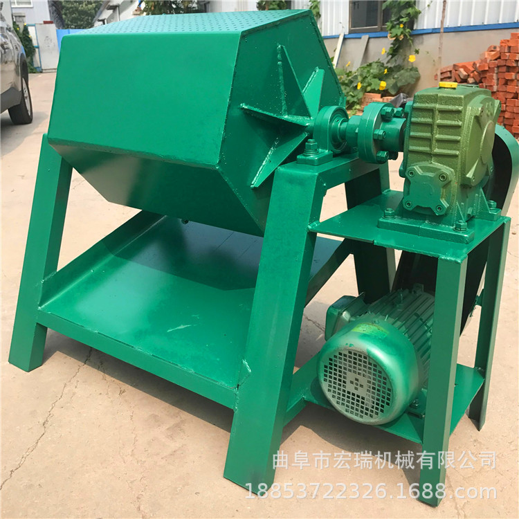 六角滚筒抛光机 五金配件研磨机 300升滚桶除锈机厂家