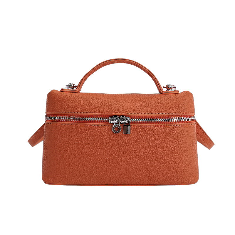 Bolso de mano de nicho retro para mujeres 2026 nuevo estilo extranjero bolso de caja simple bolso de hombro casual de alto nivel bolso de mujer image 13