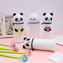 熊猫笔筒卡通可爱笔筒文具袋男女学生笔盒大容量多功能铅笔文具盒
