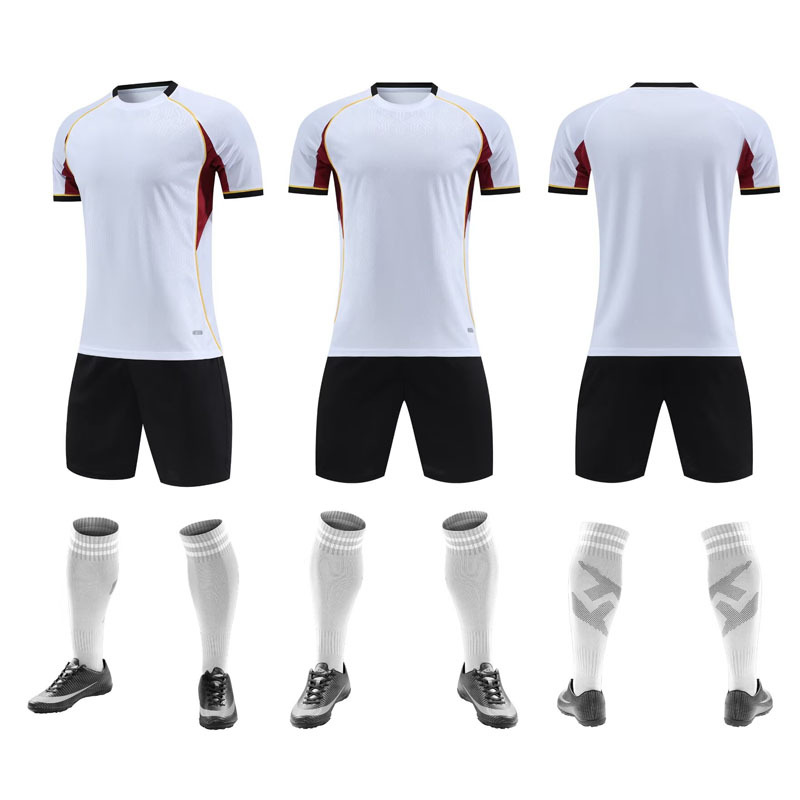 2026 New Style Football Sportswear Short-Sleeved Suit Kidsren's Game Training Uniform Quick-Drying Football Team Uniform with Printed Numbers for Men