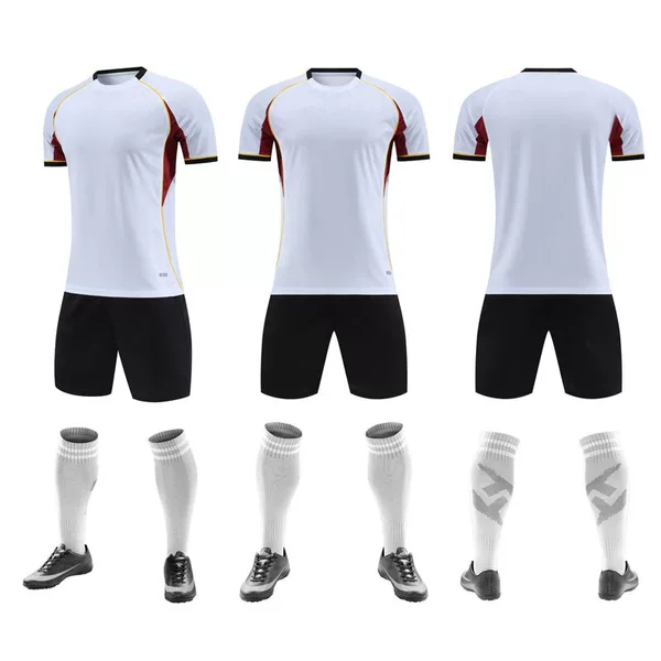 2026 New Style Football Sportswear Short-Sleeved Suit Kidsren's Game Training Uniform Quick-Drying Football Team Uniform with Printed Numbers for Men