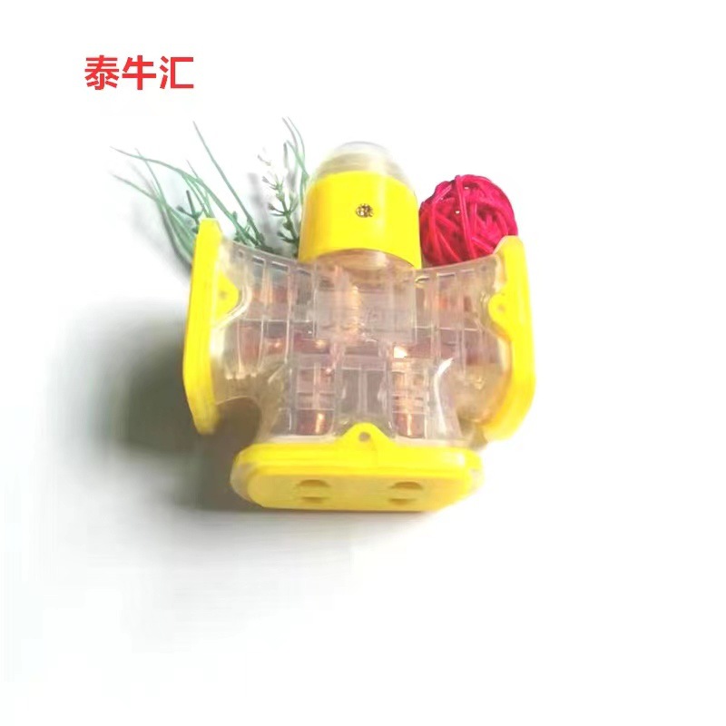 安全门地拖插座大功率插板接线板电源插排排插包胶透明10孔抗压摔