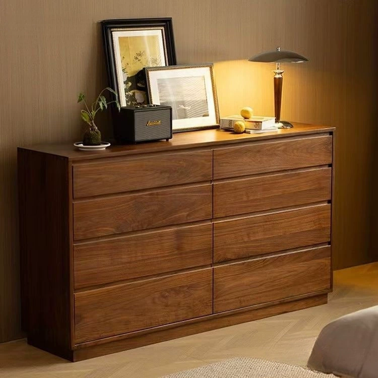 Новый китайский комод домашний ящик спальня на стене деревянный шкаф