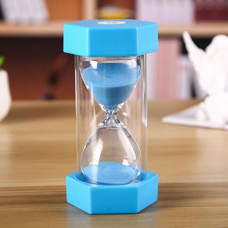 Hourglass 10/30/60 Minutes Anti-Fall Flowing Sand Timer For Children Eating Homework Birthday Gift_voghion.com