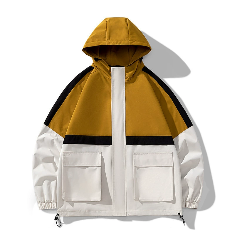 Трансграничная оптовая продажа 2024 весна и осень новая куртка с капюшоном для мужчин