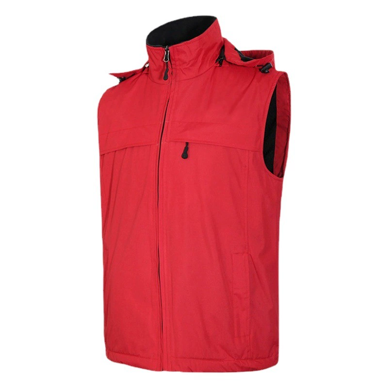 Производитель может быть обработан и оптовая продажа волонтерского жилета с несколькими карманами, водонепроницаемая ветрозащитная утолщенная теплая рабочая одежда.