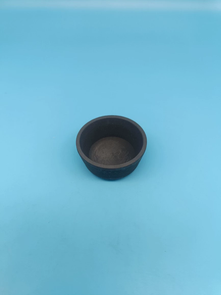 B15-0108-0 Графитовый тигель 35x17 мм Аксессуары для машин с глянцевым вакуумным покрытием Графитовая подкладка Толщина стенки тигля 2 мм