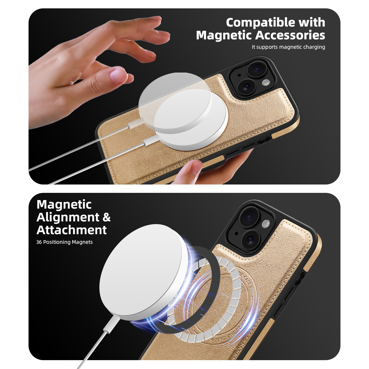 Ốp lưng iPhone 16 chống sốc viền dày, chất liệu TPU mờ — Vàng sa mạc, Tím đậm, Xanh ngọc, Màu đen chi tiết 3