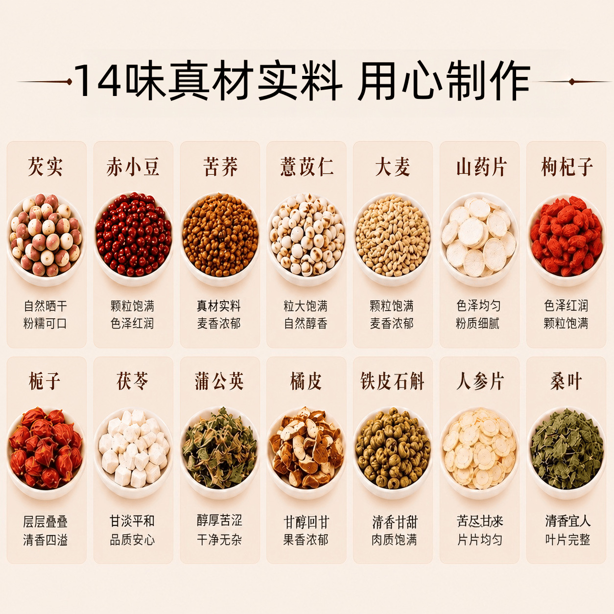 Adzuki Bean Euryale Tangerine Peel Tea Chi Xiao Dou Qian Shi Chen Pi Herbal Blend 440g Daily Wellness Infusion in use