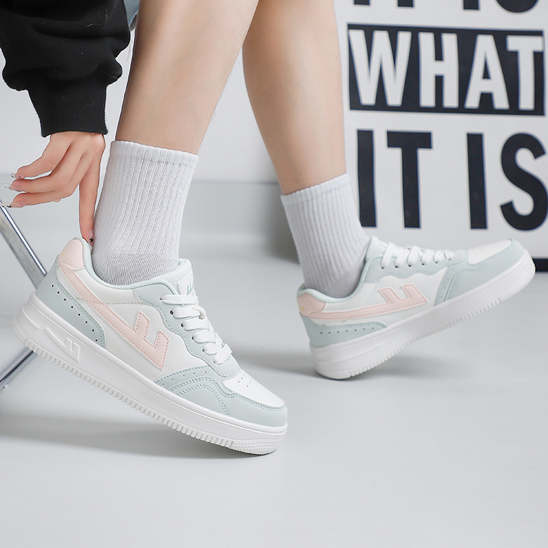 395 화이트 라이트 그린 핑크