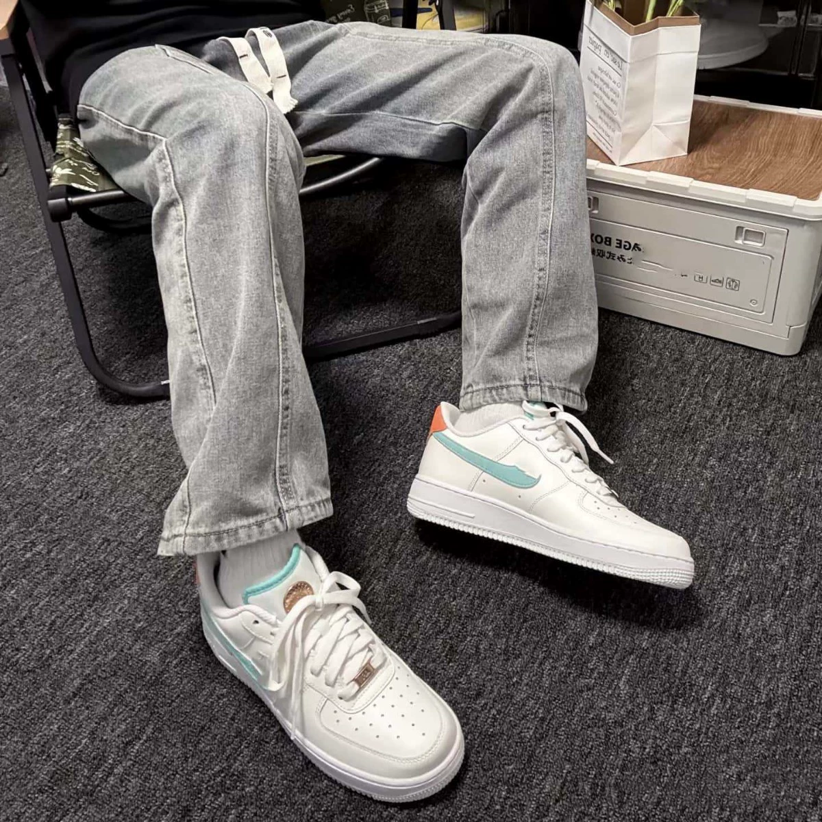Nike Air Force 1, обувь, кожаная обувь для любимого